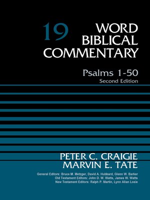 cover image of Psalms 1-50, Volume 19